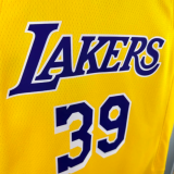 24/25  Lakers HOWARD #39 Yellow  1:1 Quality NBA Jersey