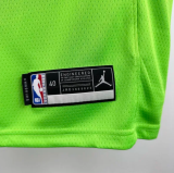 24/25 Timberwolves EDWARDS #5 Fluorescent Green 1:1 Quality NBA Jersey