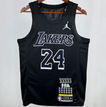 24/25 Lakers BRYANT #24 Black Honor Edition 1:1 Quality NBA Jersey