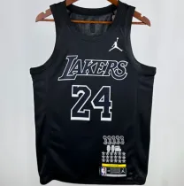 24/25 Lakers BRYANT #24 Black Honor Edition 1:1 Quality NBA Jersey
