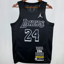 24/25 Lakers BRYANT #24 Black Honor Edition 1:1 Quality NBA Jersey