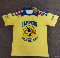 24/25 Team  America  Champion Edition  Yellow  Fans 1:1 Quality Soccer Jersey