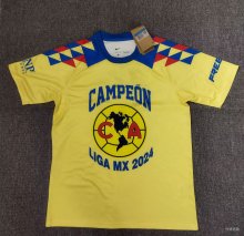 24/25 Team  America  Champion Edition  Yellow  Fans 1:1 Quality Soccer Jersey