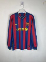 2009/2010 Retro Barcelona Home Long sleeve 1:1 Quality Soccer Jersey