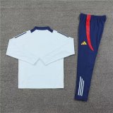 24/25  Spain  Light  Blue Training Tracksuit 1:1 Quality Soccer Jersey