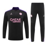 24/25 PSG Training  Suit  Black Violet  1:1 Quality Training Jersey