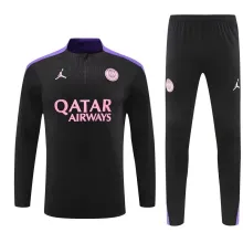 24/25 PSG Training  Suit  Black Violet  1:1 Quality Training Jersey