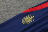 24/25  Spain  Treasure Blue Training Tracksuit 1:1 Quality Soccer Jersey