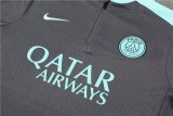 24/25 PSG Training  Suit  Dark Gray 1:1 Quality Training Jersey