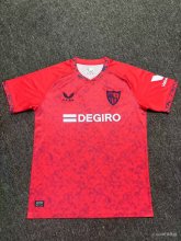 24/25 Sevilla FC  Away Red  Fans 1:1 Quality Soccer Jersey