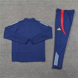 24/25  Spain  Treasure Blue Training Tracksuit 1:1 Quality Soccer Jersey