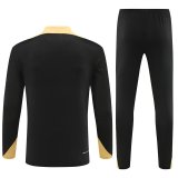 24/25 PSG Training  Suit  Black Gold 1:1 Quality Training Jersey