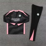 24/25 PSG Training  Suit  Black  1:1 Quality Training Jersey