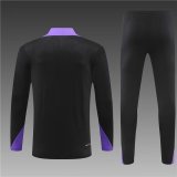 24/25 PSG Training  Suit  Black Violet  1:1 Quality Training Jersey