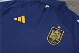 24/25  Spain  Treasure Blue Training Tracksuit 1:1 Quality Soccer Jersey