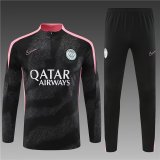 24/25 PSG Training  Suit  Black  1:1 Quality Training Jersey