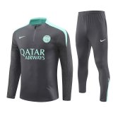 24/25 PSG Training  Suit  Dark Gray 1:1 Quality Training Jersey