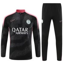 24/25 PSG Training  Suit  Black  1:1 Quality Training Jersey