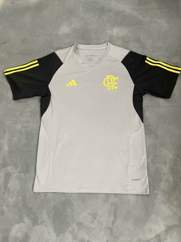 24/25  Flamengo  Training  Clothing  Grey   Fans 1:1 Quality Training Jersey