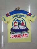 25/25  America  15 crowns  Yellow  Fans 1:1 Quality Soccer Jersey