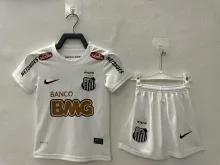 2011/2012   Santos FC  Home 1:1 Kids Retro Soccer Jersey