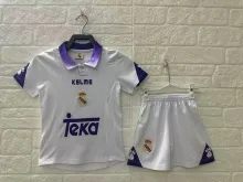 1997/1998  Real Madrid Home  1:1 Kids Retro Soccer Jersey
