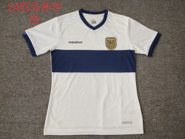 24/25 Ecuador  Away  Fans 1:1 Quality Soccer Jersey