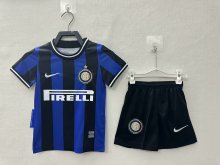 2009/2010 Inter Milan Home 1:1 Kids Retro Soccer Jersey