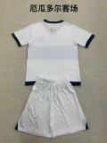 24/25  Ecuador  Away  Kids  1:1 Quality Soccer Jersey