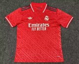 24/25 Real Madrid four Red Fans 1:1  Quality Soccer Jersey