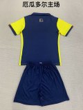 24/25  Ecuador Home Kids  1:1 Quality Soccer Jersey