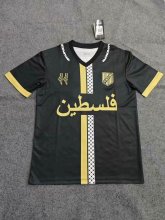 24/25  Palestine  Black  Fans 1:1 Quality Soccer Jersey