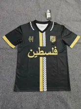 24/25  Palestine  Black  Fans 1:1 Quality Soccer Jersey