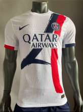 24/25 PSG Paris Away White Player 1:1 Quality Soccer Jersey