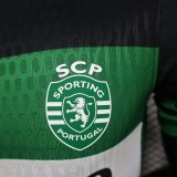 24/25 Sporting Lisbon  Home  Player  1:1 Quality  Soccer Jersey