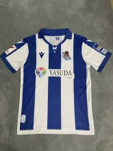 24/25  Real Sociedad Home Fans 1:1 Quality Soccer Jersey