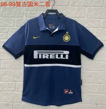 1998-1999 Inter Milan Third 1:1 Retro Soccer Jersey