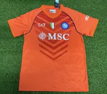 23/24 Napoli Goalkeeper  Orange  Fans 1:1 Quality Soccer Jersey
