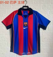 2001-2002  Barcelona Home 1:1 Retro Soccer Jersey