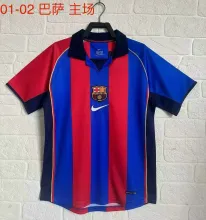 2001-2002  Barcelona Home 1:1 Retro Soccer Jersey