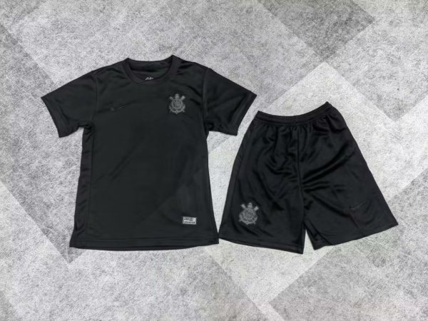 24/25 Corinthians Away Kids Kits1:1 Quality Soccer Jersey