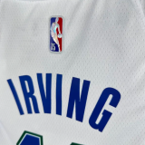 Mavericks IRVING #11 White City Edition 75th  1:1 Quality NBA Jersey 75周年