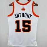 2006/2007 Nuggets ANTHONY #15 White  热压 1:1 Quality NBA Jersey