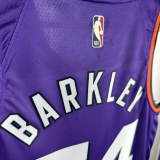 23/24  Suns BARKLEY #34 Purple Retro  1:1 Quality NBA Jersey