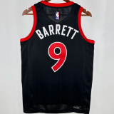 2023 Toronto Raptors BARRETT #9 Black   1:1 Quality NBA Jersey
