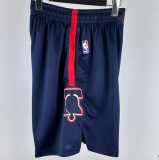 24/25 76ers Sapphire Blue City Edition  1:1 Quality Retro NBA Cotton Pants
