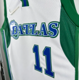 Mavericks IRVING #11 White City Edition 75th  1:1 Quality NBA Jersey 75周年