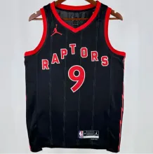 2023 Toronto Raptors BARRETT #9 Black   1:1 Quality NBA Jersey