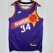 23/24  Suns BARKLEY #34 Purple Retro  1:1 Quality NBA Jersey