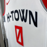 2020 Rockets WESTBROK #0 White City Edition  1:1 Quality NBA Jersey